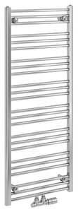 Bruckner ALBRECHT radiátor, középső bekötéssel, 500x1250 mm, 369 W, króm (600.114.1)