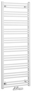 Bruckner ALBRECHT fürdőszobai radiátor, középső bekötéssel, 500x1570 mm, 657 W, fehér (600.115.4)