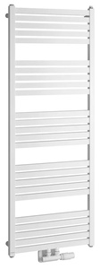 Bruckner GRUNT fürdőszobai radiátor, középső bekötés, 500x1330 mm, 611 W, fehér (600.122.4)