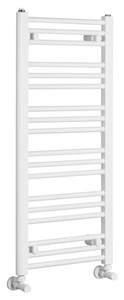 Bruckner ALBRECHT fürdőszobai radiátor, szélső bekötéssel, 400x930 mm, 327 W, fehér (600.211.4)