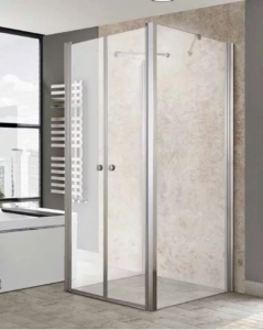 HX-Vario3 Zuhanykabin matt üveggel 90x100x90 (3 oldalas)