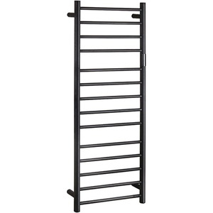 Bemeta LADERRA elektromos törölközőszárító radiátor, 450x1320x110 mm, 180 W, fekete (704151050)