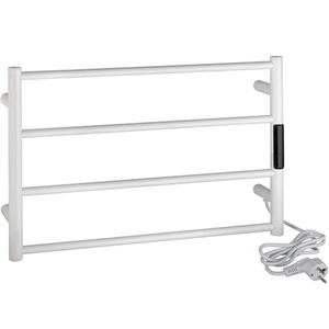 Bemeta LADERRA MINI elektromos törölközőszárító radiátor, 560x370x90 mm, 63 W, matt fehér (704151084)