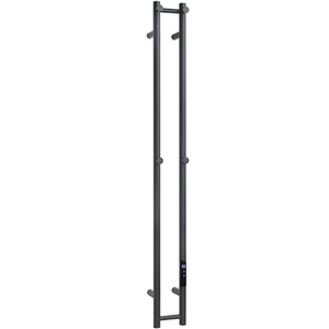 Bemeta PILLAR 2 elektromos törölközőszárító radiátor, 130x1180x120 mm, 61 W, fekete (704153120)