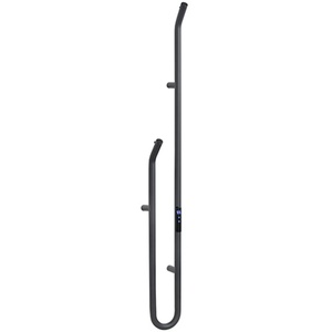 Bemeta AXIS elektromos törölközőszárító radiátor, 130x1180x155 mm, 47 W, fekete (704153130)