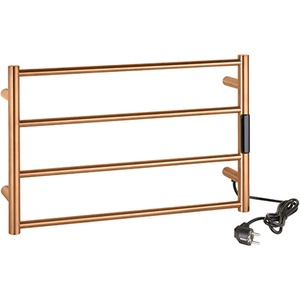 Bemeta LADERRA MINI elektromos törölközőszárító radiátor, 560x370x90 mm, 63 W, matt rézarany (704154085)