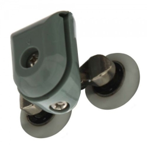 Sanotechnik felső dupla görgő szett 4-5 mm üveghez, 4 db (Q302)