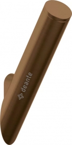 Deante Silia falra szerelhető akasztó, szálcsiszolt bronz