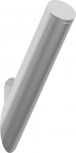 SILIA - Tartó, szimpla, szálcsiszolt acél szín