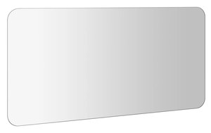 Sapho ISHAPE tükör, lekerekített sarkokkal, akasztó nélkül, 100x50 cm