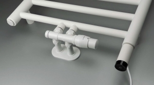 Deante SILIA Fürdőszoba radiátor fehér 82x500x850