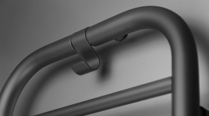 Deante SILIA Fürdőszoba radiátor matt titánium 82x500x850