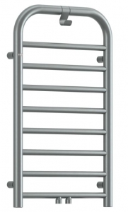 Deante SILIA Fürdőszoba radiátor matt acél 82x500x850