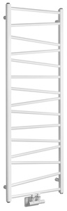 Aqualine ANNALISA fürdőszobai radiátor, 500x1375 mm, 416 W, középső bekötés, fehér (AN220)