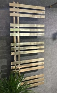 Arezzo HORIZONT SLIM törölközőszárító radiátor, 500x1200 mm, 357 W, arany (AR-HS12050SGLE)