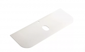 AREZZO design SIERRA 120 cm-es íves mosdópult, fehér