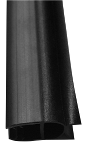 Polysan Altis Line Black tartalék függőleges buborékos tömítés, 8 mm üveghez, 1963 mm, fekete (NDALB07)