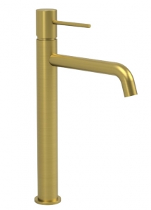 Wellis Altona magas mosdó csaptelep brushed gold