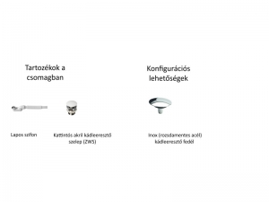 Zenon Leman Antracita/Blanco Brillo kád