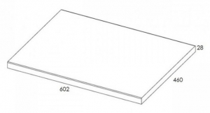 MOSDÓPULT 60X46 CM, AR-166890, AR-166897