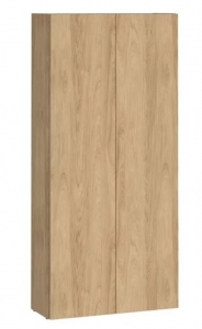 Cersanit Atrato 2 ajtós álló kiegészítő szekrény falsík alatti WC tartály bútorokhoz 56x120 cm, hickory tölgy