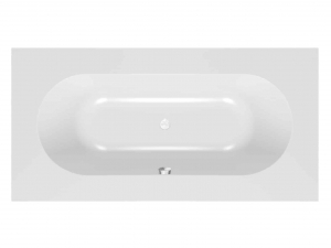 Kolpa San Atys-FS 180x85 térbenálló fürdőkád  fehér