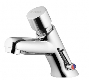 Deante PRESS - Mosdó csaptelep, ideiglenes, hőmérséklet állítással - króm