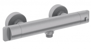 Deante THERM - Zuhany csaptelep, termosztatikus - szálcsiszolt acél