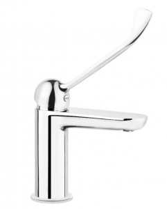 Deante ALPINIA - Mosdó csaptelep, hőmérséklet korlátozással - króm