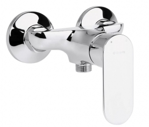 Deante ALPINIA - Zuhany csaptelep, fal - 10 cm szerelési távolság - króm