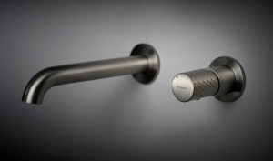 Deante Silia Hexa mosdó csaptelep, falsík alatti, szálcsiszolt acél, BHS F54L