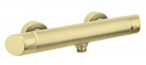 Deante ARNIKA - Zuhany csaptelep, fal - szálcsiszolt arany