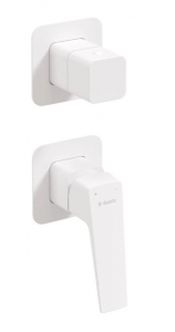 Deante BLUR - Zuhany csaptelep, Falsík alatti, zuhanyváltóval - fehér