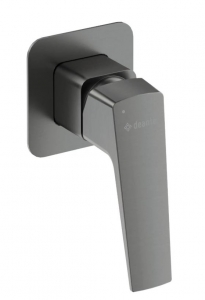 Deante BLUR - Zuhany csaptelep, Falsík alatti, zuhanyváltó nélkül - titanium