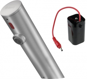 Deante Sense mosdó csaptelep érintés nélküli, hőmérséklet szabályozás nélkül, 4xAA , szálcsiszolt acél Termék szerkesztése, BQR F28R