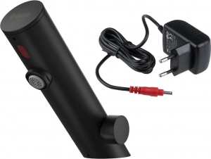 Deante Sense mosdó csaptelep érintés nélküli, hőmérséklet állítással, 230/6V, Nero