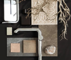 Deante Silia magasított mosdó csaptelep, szögletes kifolyócsővel, Króm