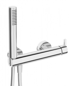Deante SILIA - Zuhany csaptelep, zuhanyszettel - króm