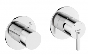 Deante SILIA - Zuhany csaptelep, zuhanyváltóval - vízszintes - króm