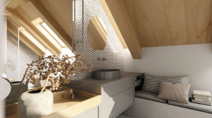 Deante Silia falsík alatti mosdó csaptelep, króm