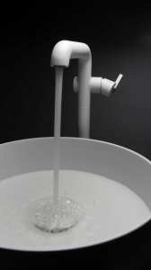 Deante Silia mosdó csaptelep, szabadon álló, Fehér