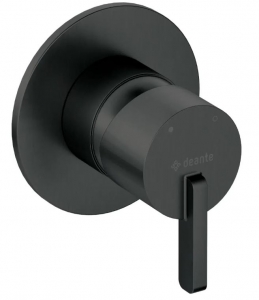 Deante SILIA - Zuhany csaptelep, Falsík alatti, zuhanyváltó nélkül - nero