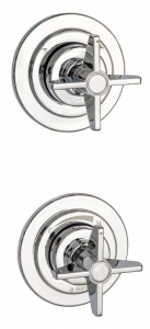 Deante TEMISTO - Zuhany csaptelep, Falsík alatti, zuhanyváltóval - króm