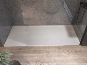 Kolpa San Ballo zuhanytálca kerrock anyagból, beépíthető vagy padlóra helyezhető, szifonnal