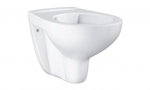 Grohe Bau Ceramic függesztett wc hátsó kifolyásu, mélyöblitéses, perem nélküli