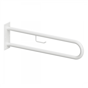 BEMETA HELP Kapaszkodó, U-típus, WC papírtartóval, 813mm, fehér