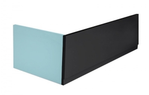 POLYSAN COUVERT előlap, jobbos, 180x52cm, matt fekete (72858.21)