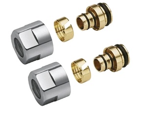 Sapho szorítógyűrű többrétegű csőhöz, 1/2 col, ALUPLEX, 16 mm, króm (CP6120)