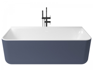 Zenon Kivu Wall Cobalt/Blanco Brillo kád