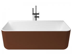 Zenon Kivu Wall Cobre Metallic/Blanco Mate kád